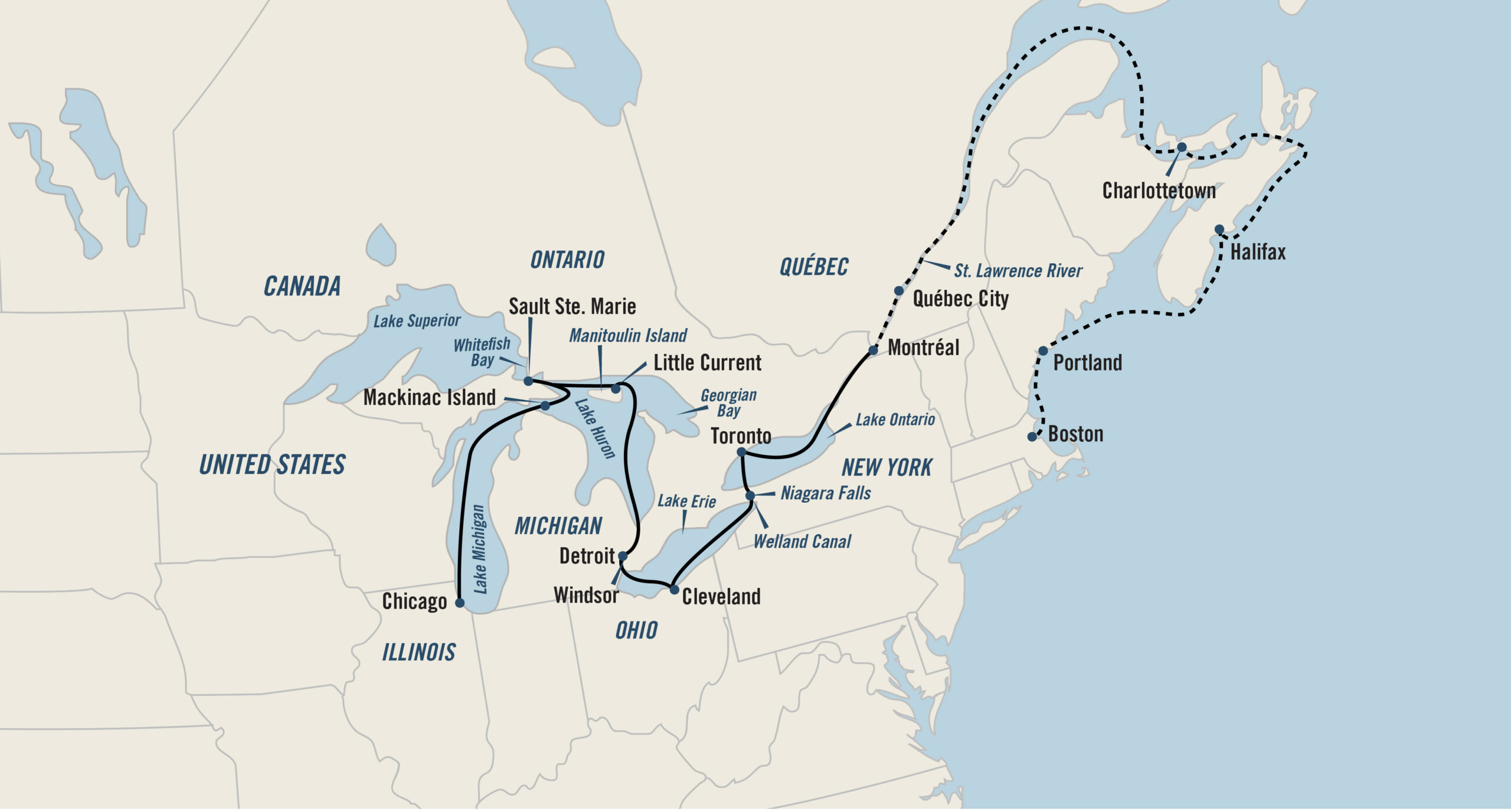 NORTH AMERICAN WATERWAYS_map - Go Next