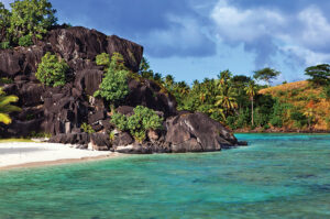 Bora Bora Rock Formations